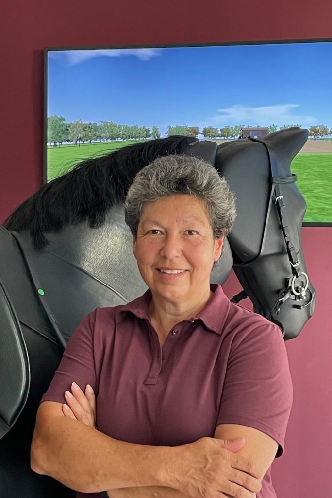 Mariam Groß-Gazi Reitsimulator Trainerin equipro