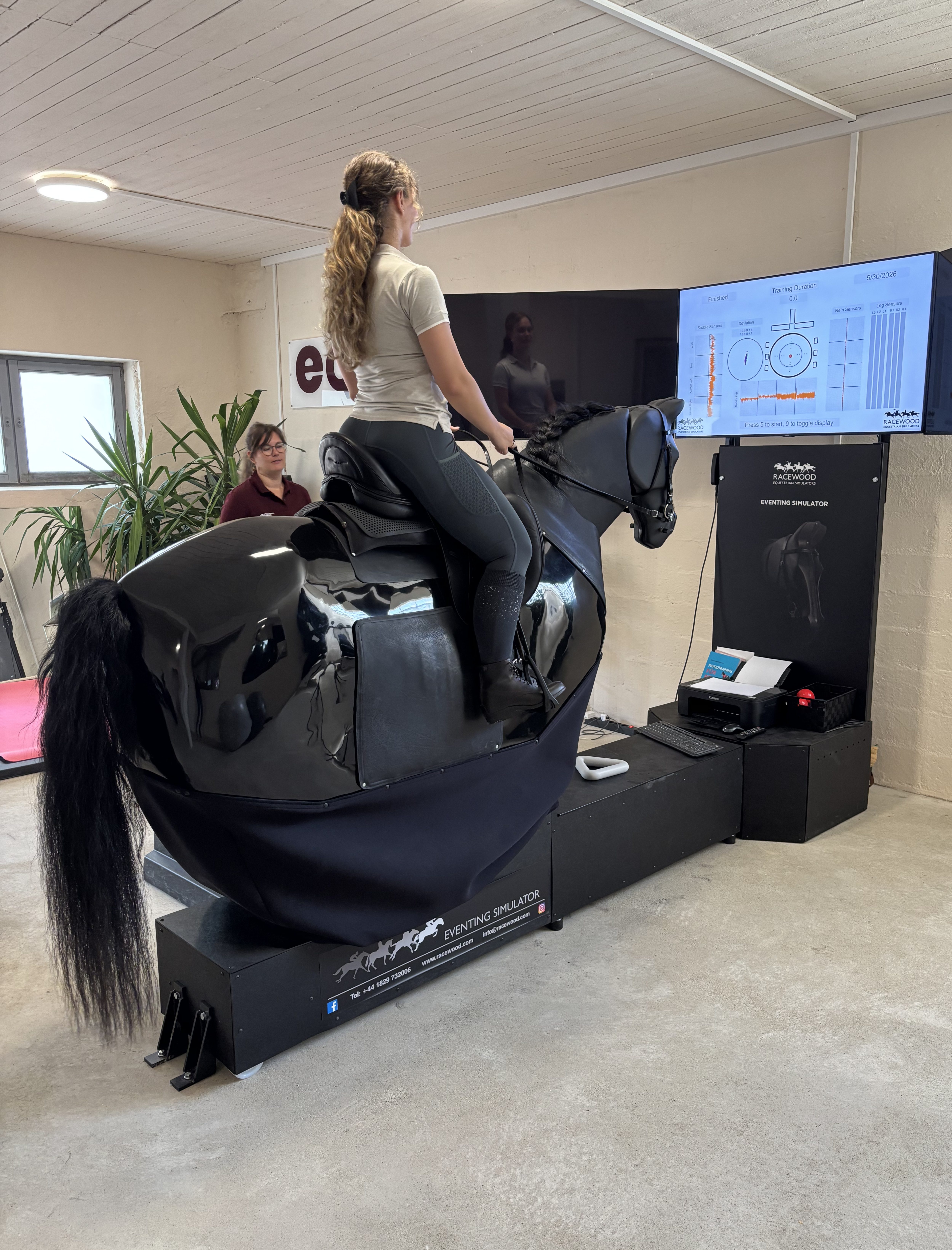 Sitzanalyse beim Reitsimulator Nürnberg